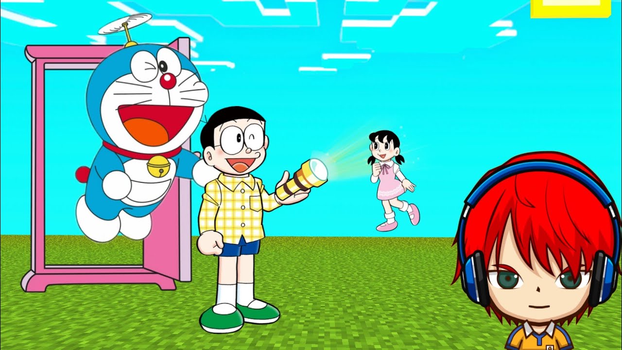Playing with Doraemon Gadgets in Alt World