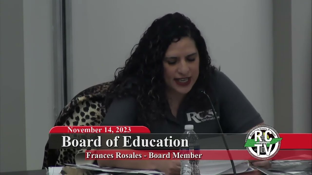 Board of Education Meeting  - November 14, 2023