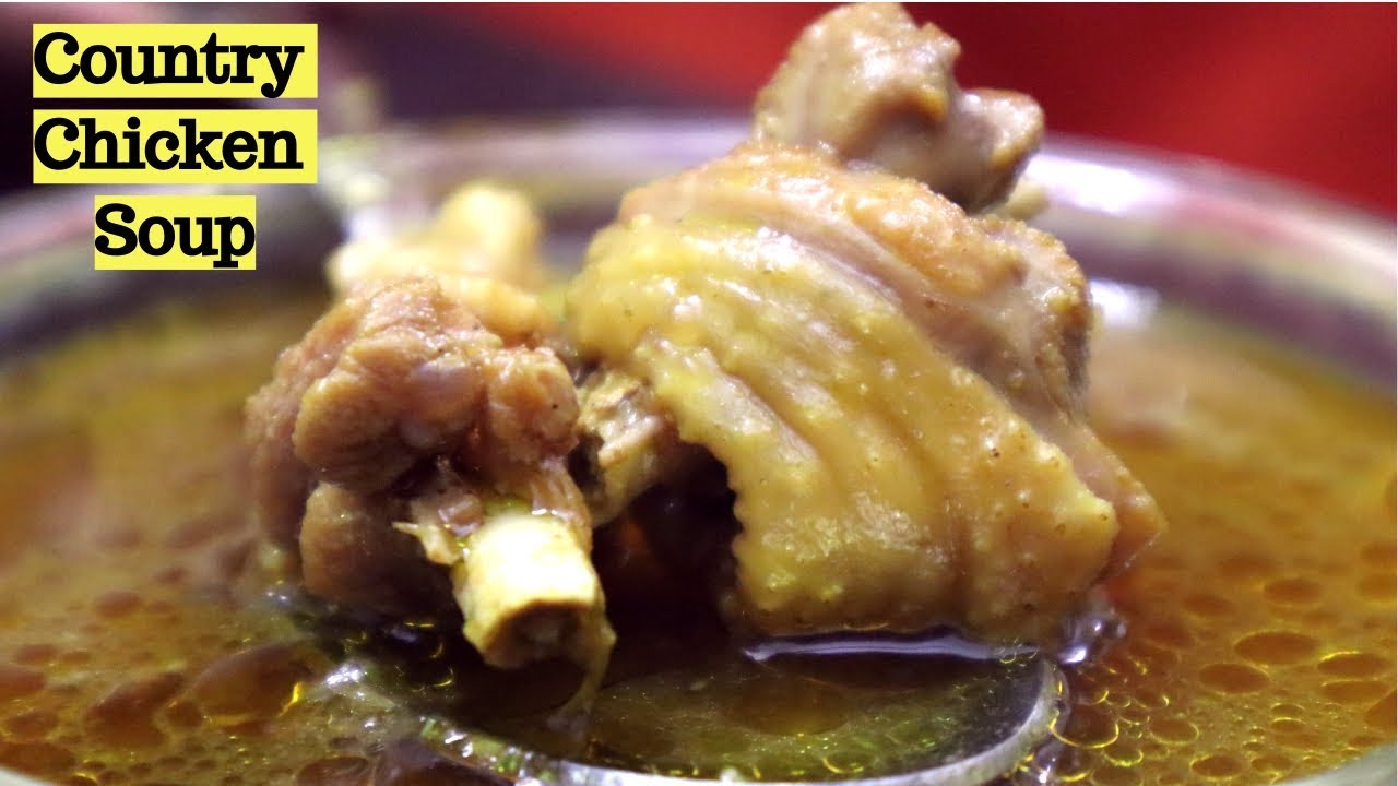 HOW TO MAKE COUNTRY CHICKEN SOUP | ಸೂಪರ್ ಟೇಸ್ಟಿ ನಾಟಿ ಕೋಳಿ ಸೂಪ್