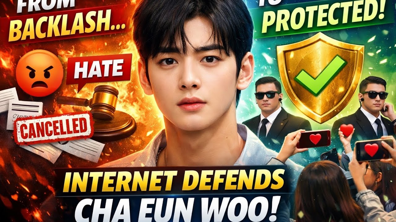 Cha Eun Woo CANCELLED… Then PROTECTED?! The Internet’s Wildest Plot Twist Yet! 😱🔥