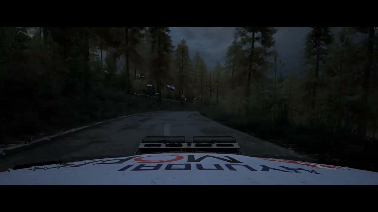 EA Sports WRC, Croazia, I20, Guida notturna, pioggia e fari rotti