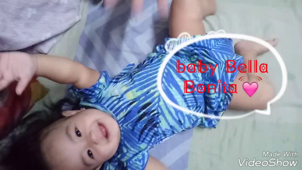 Cute baby laughing! bella bonita!