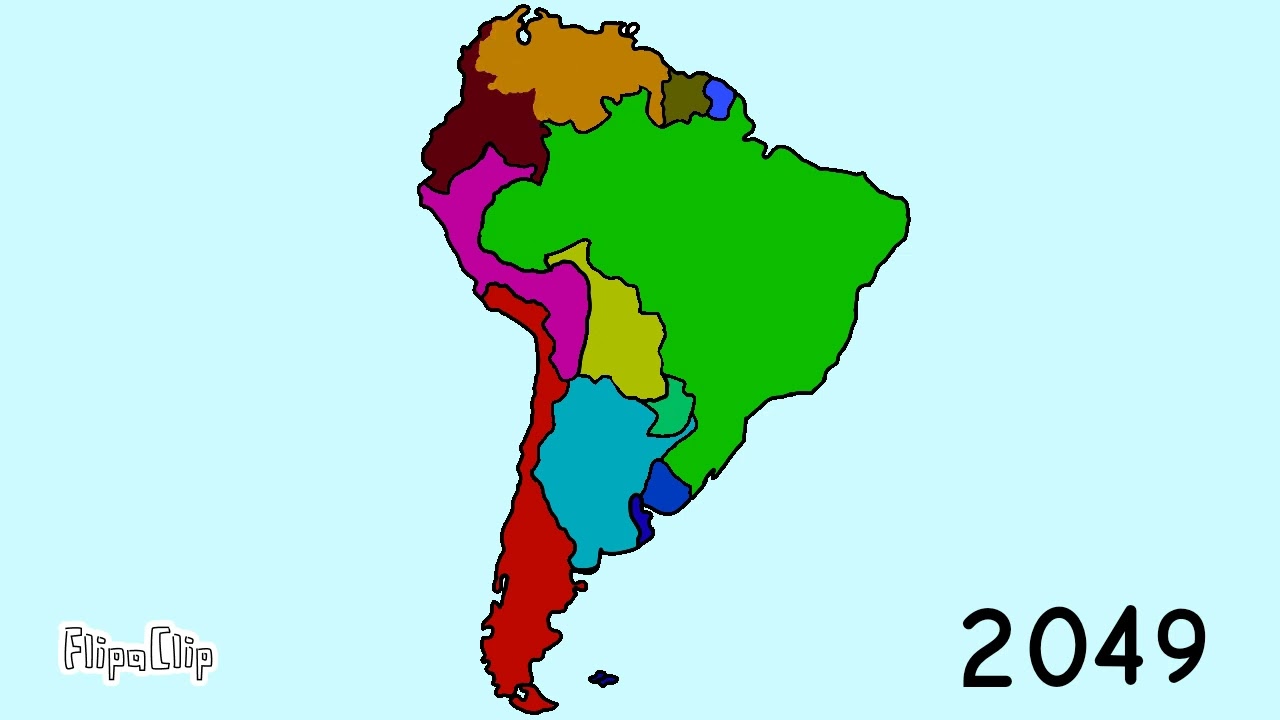 Alternate Evolution of South América (2024-2100)