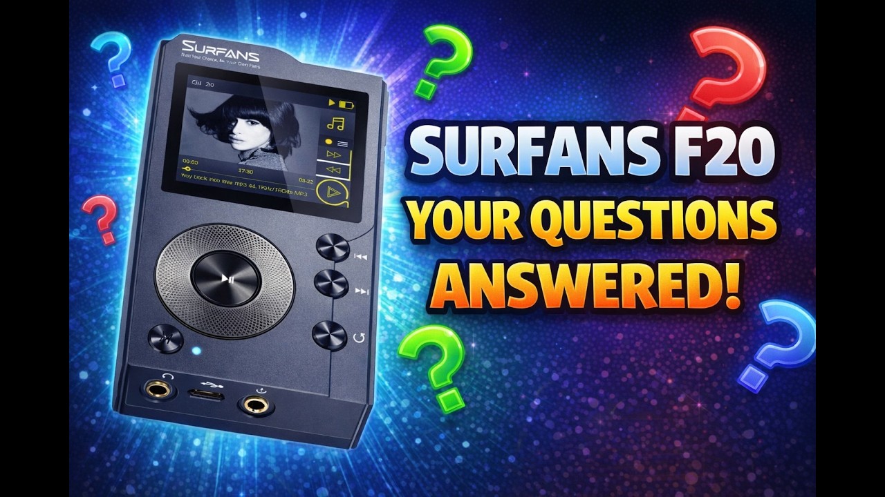Surfans F20: ODPOWIEDZI NA TWOJE PYTANIA! (Głęboka analiza odtwarzacza MP3)