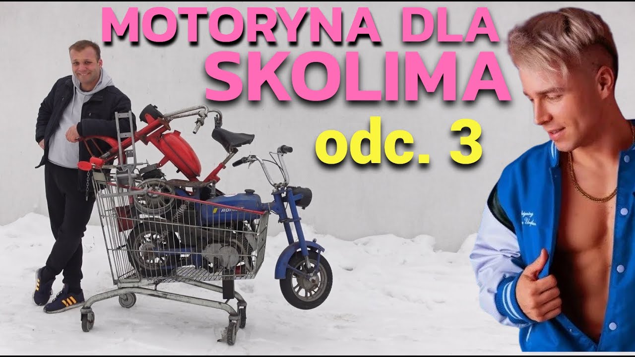 Motoryna dla Skolima odc. 3 - Nowa rama motorynka Romet! Co kupiłem na Moto Weteran Bazar Ł&oacute;dź 2026?