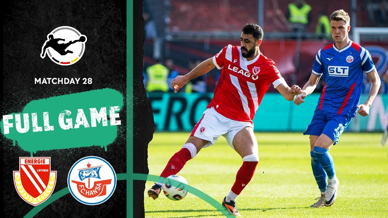 LIVE 🔴 FC Energie Cottbus vs Hansa Rostock | 3rd Division 2025/26