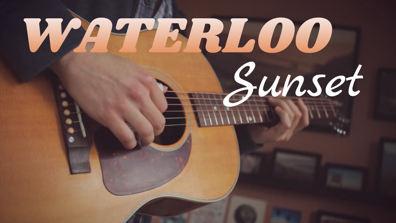 Fingerstyle guitar : Waterloo Sunset - The Kinks