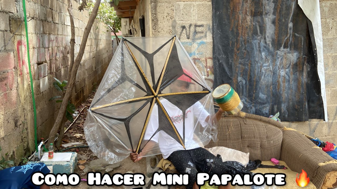 Como Hacer Una Chichigua Mini Papalote Con Diseños 🔥 en 2026 Cometa Tutoríal Paso A Paso Fail 