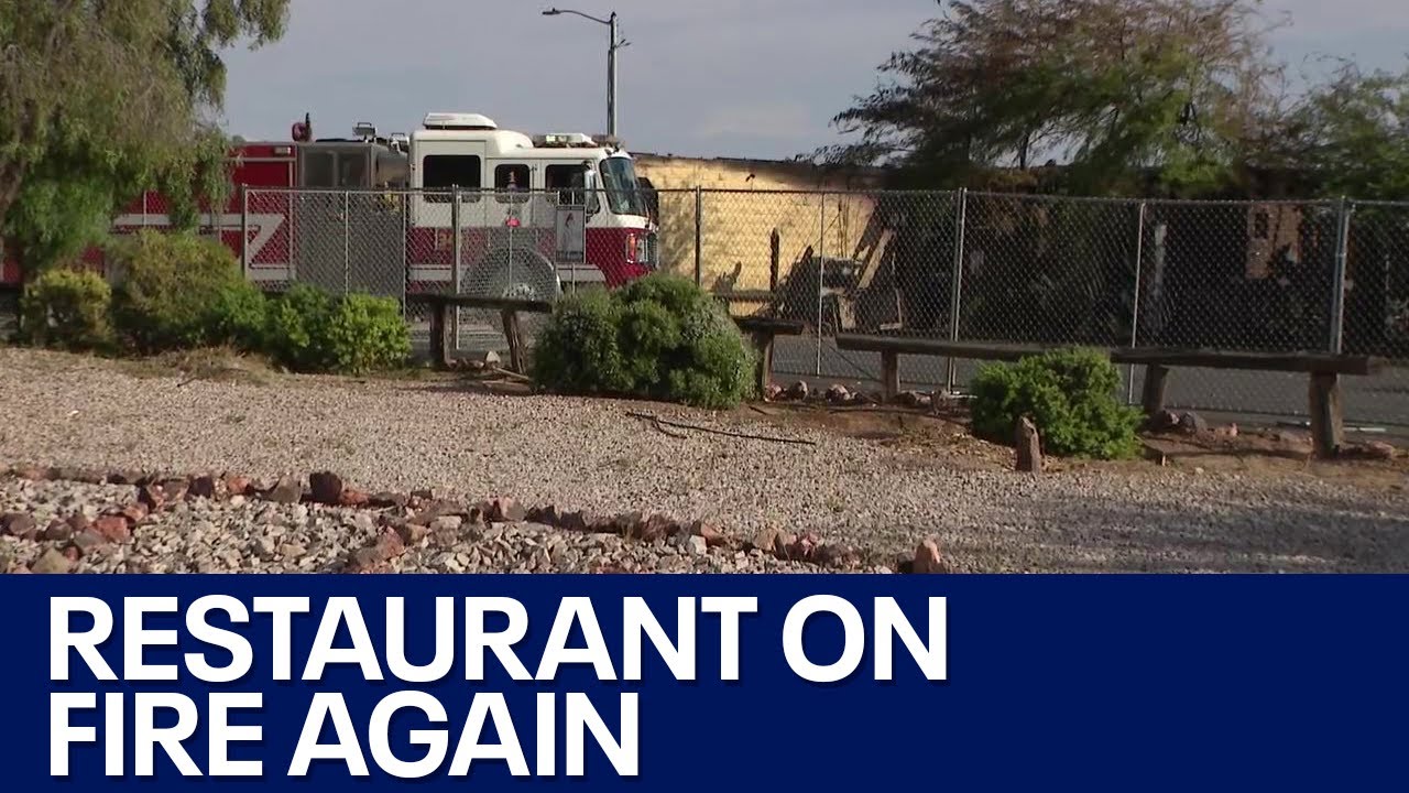 Tonopah restaurant on fire for the 2nd time