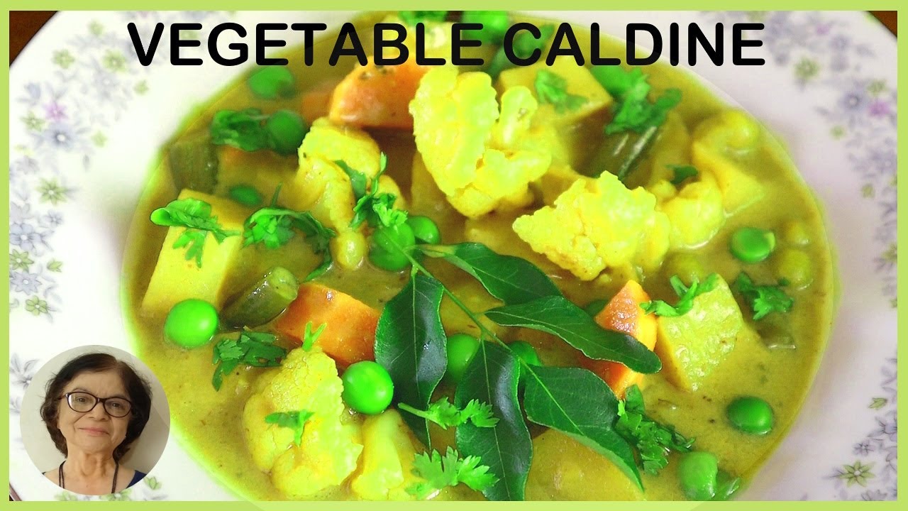 Creamy Goan Caldin / Vegetable Caldine Recipe / Caldin Curry / Vegan Curry