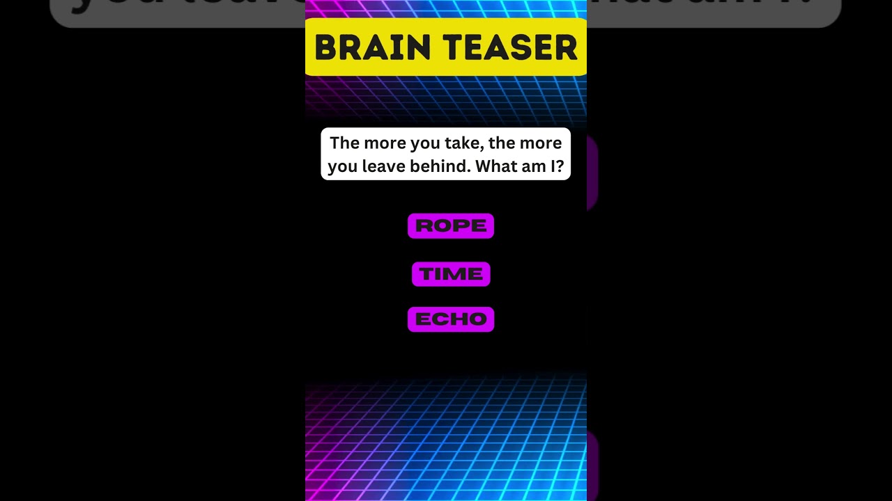 Riddle Challenge: Can You Outsmart This Tricky Puzzle? 🤔 | Test Your Brain!