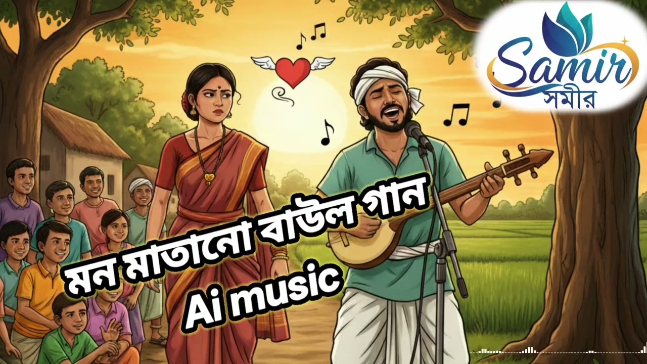 ওরে খ্যাপী শুনে যা মোর কথা | Ore Khepi Sune Ja Mor Kotha | AI Generated Baul Song