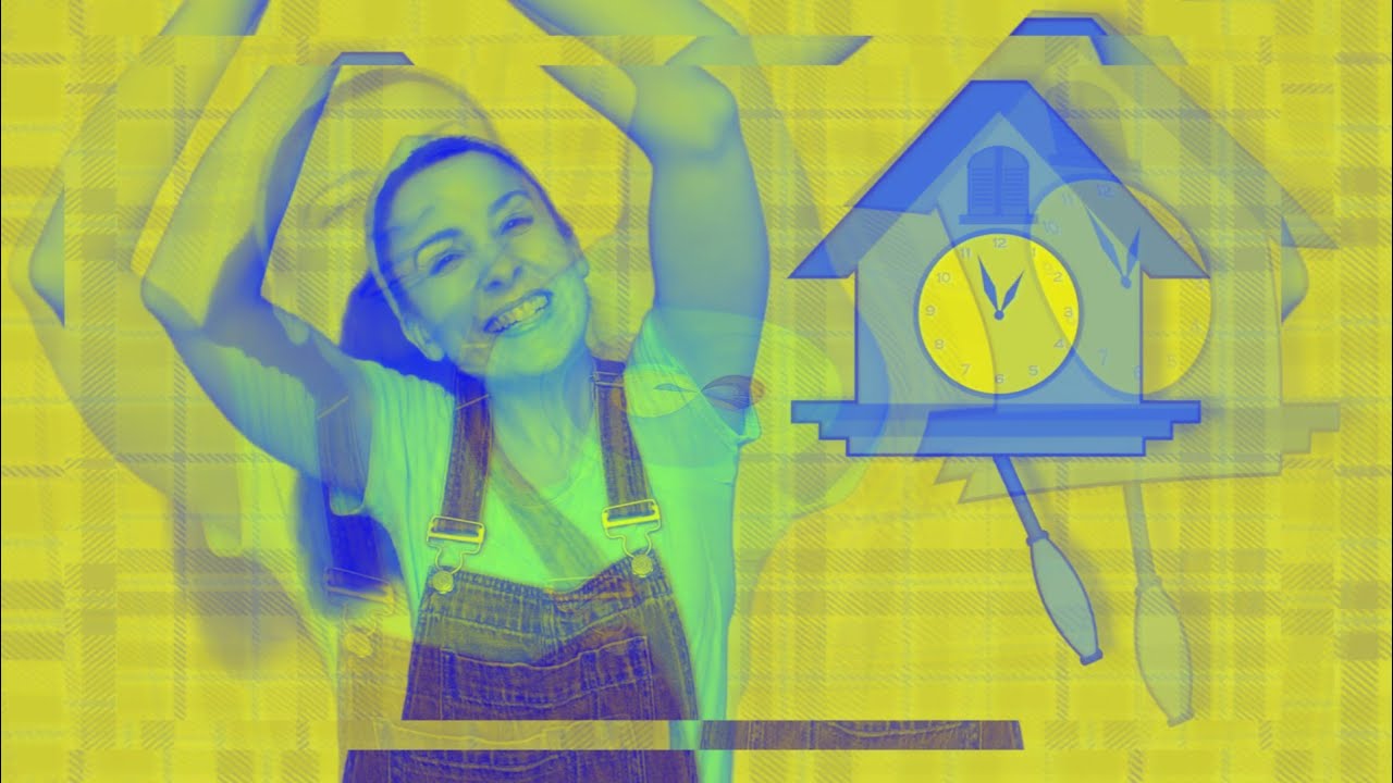 “Funny Clock Clock | Ms Rachel-Style Voice Pitch & Color Effects”