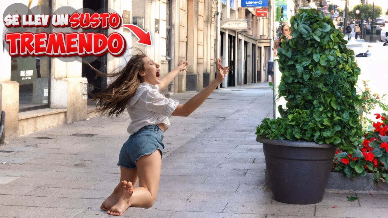 BROMA DE ARBUSTO:Se llevaron los mejores sustos de la historia! 2025