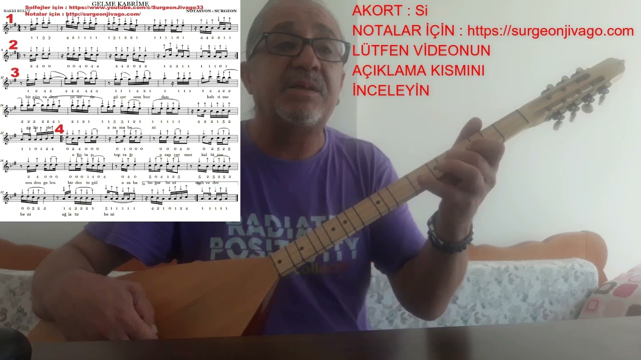 SOLFEJ HAKKI BULUT GELME KABRİME KISA SAP BAĞLAMA EKLEYEN SURGEON