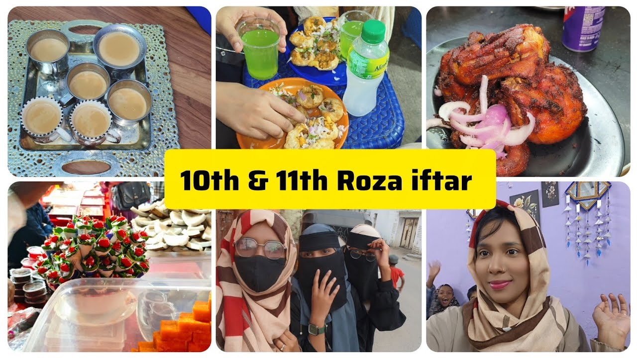 10th &11th Roza Mecca masjid mein khola / mummy k ghar gaye #vlogs#ramzanvlogs 