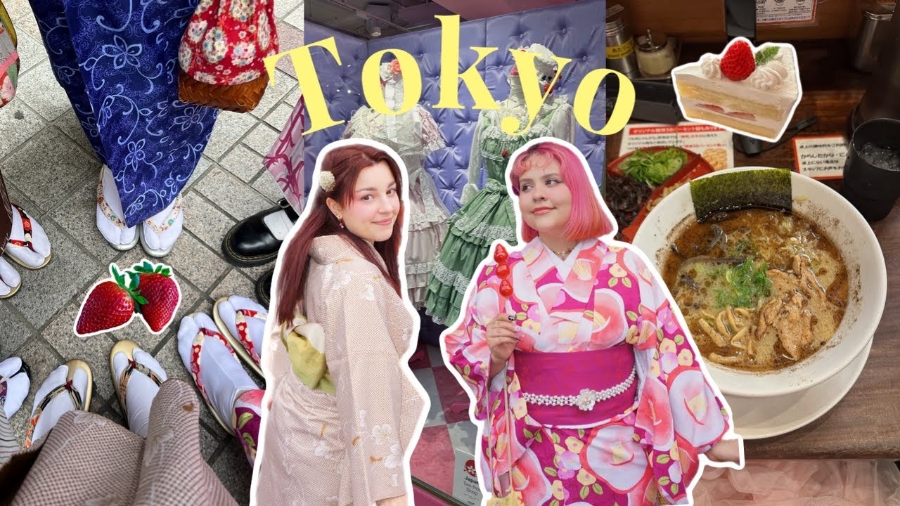 Ma première fois à Tokyo: musée Ghibli, Yukatas, friperies et restaurants vegans🌸