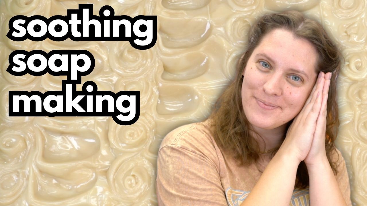Fall asleep while I make soap (soft talking)