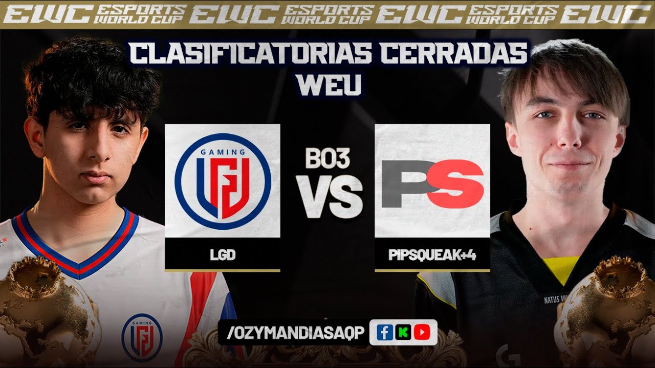 LGD VS PIPSQUEK+4 | PLAYOFFS | CLASIS WEU EWC | DOTA 2