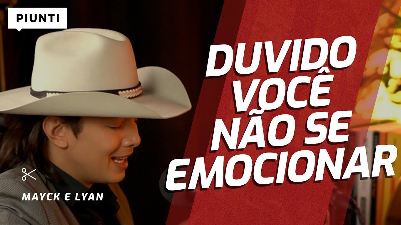 LINDA INTERPRETAÇÃO DE TOCANDO EM FRENTE | Piunti entrevista Mayck e Lyan