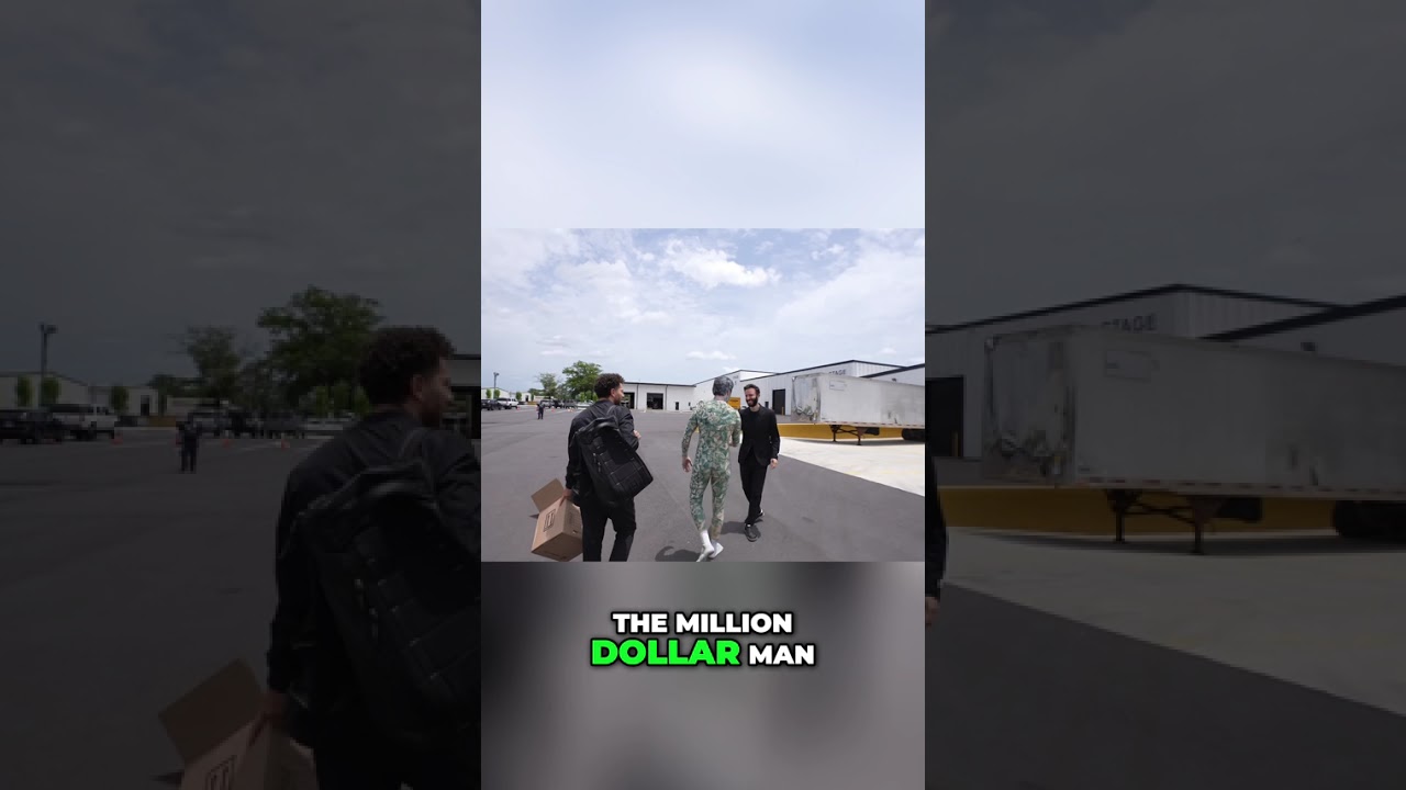 Body Painting Transformation: Million Dollar Man 