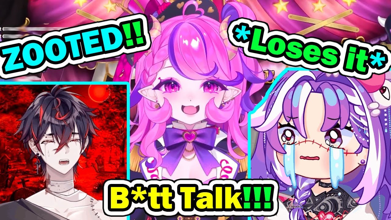 Ironmouse Kuro and Michi have Never been this Zooted