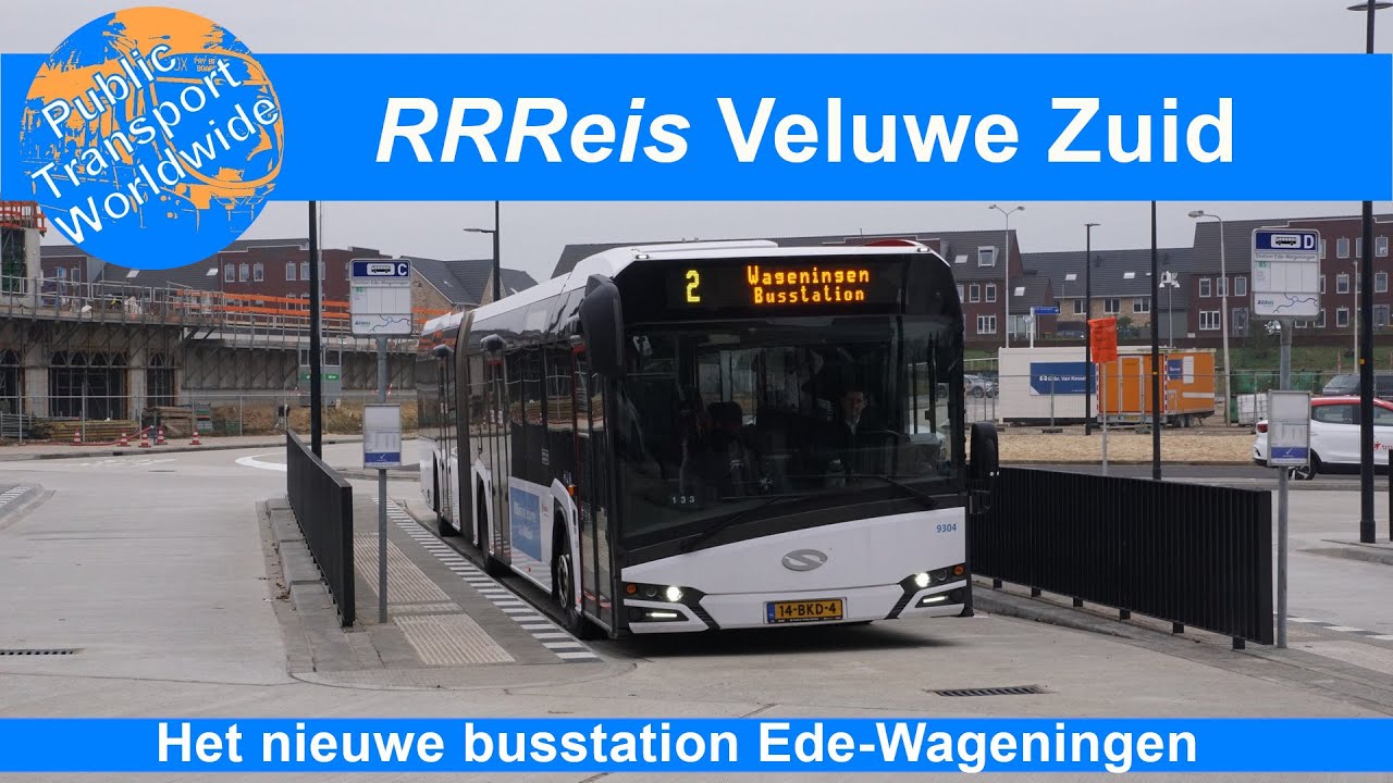 RRReis bussen op Nieuw Busstation Ede-Wageningen