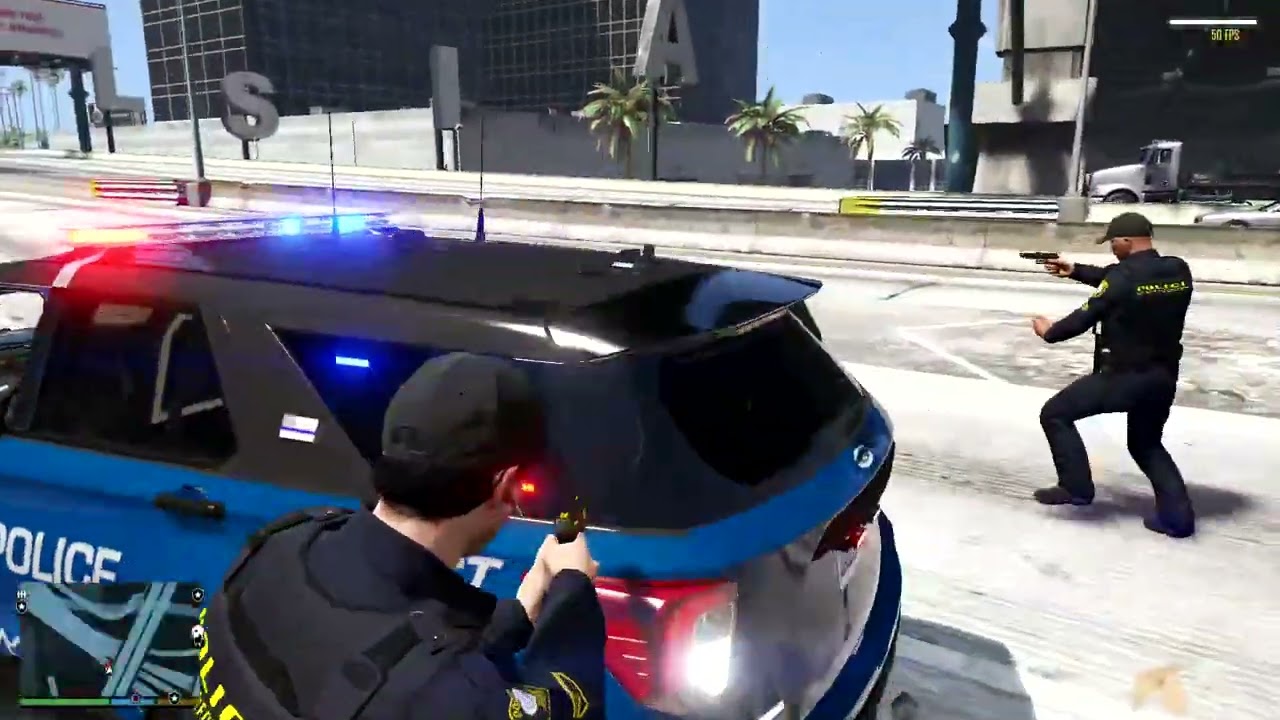 GTAV COP DAY-1 (CHASE)