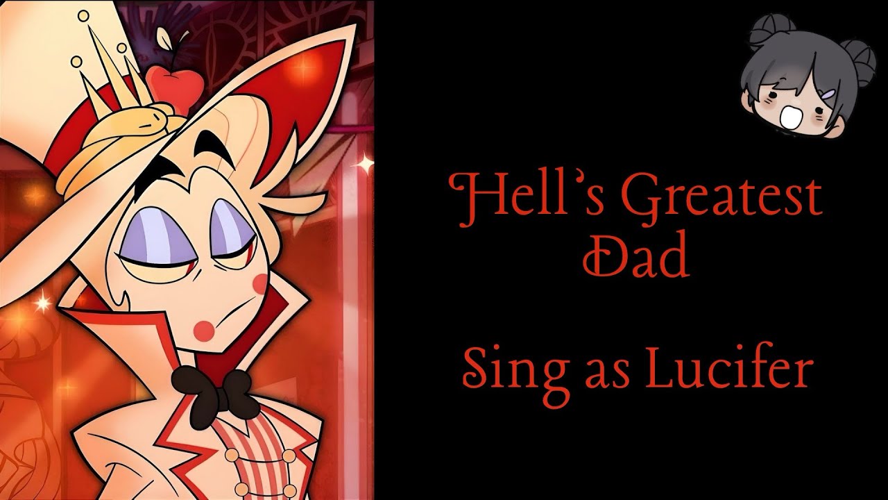 Hell’s Greatest Dad but you’re the big boss of hell himself❗️