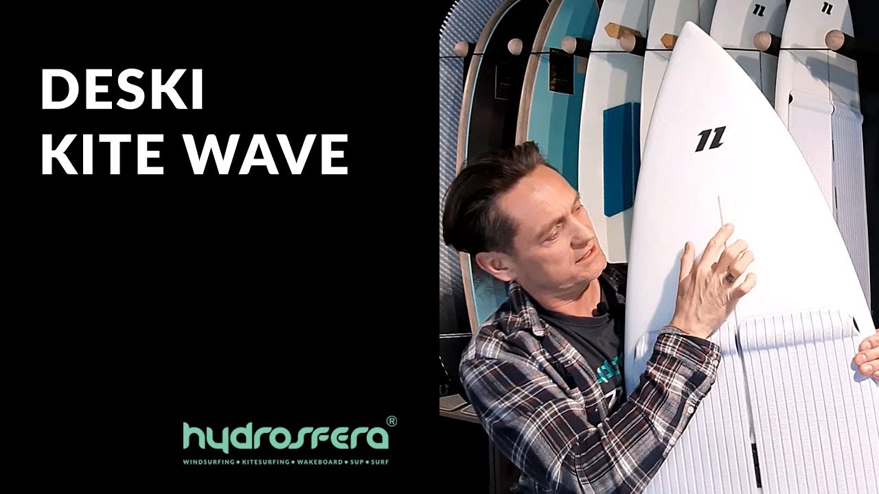 Deski kite wave.