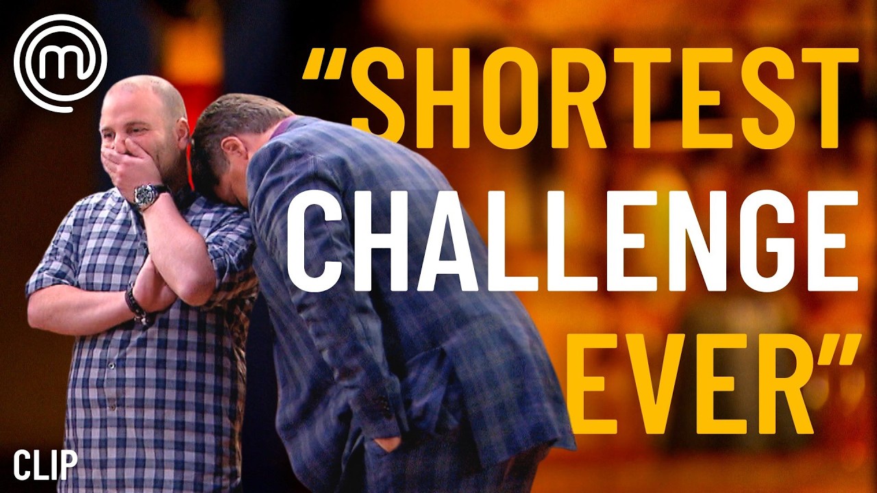 The Shortest Challenge EVER | MasterChef Australia | S4 Ep11