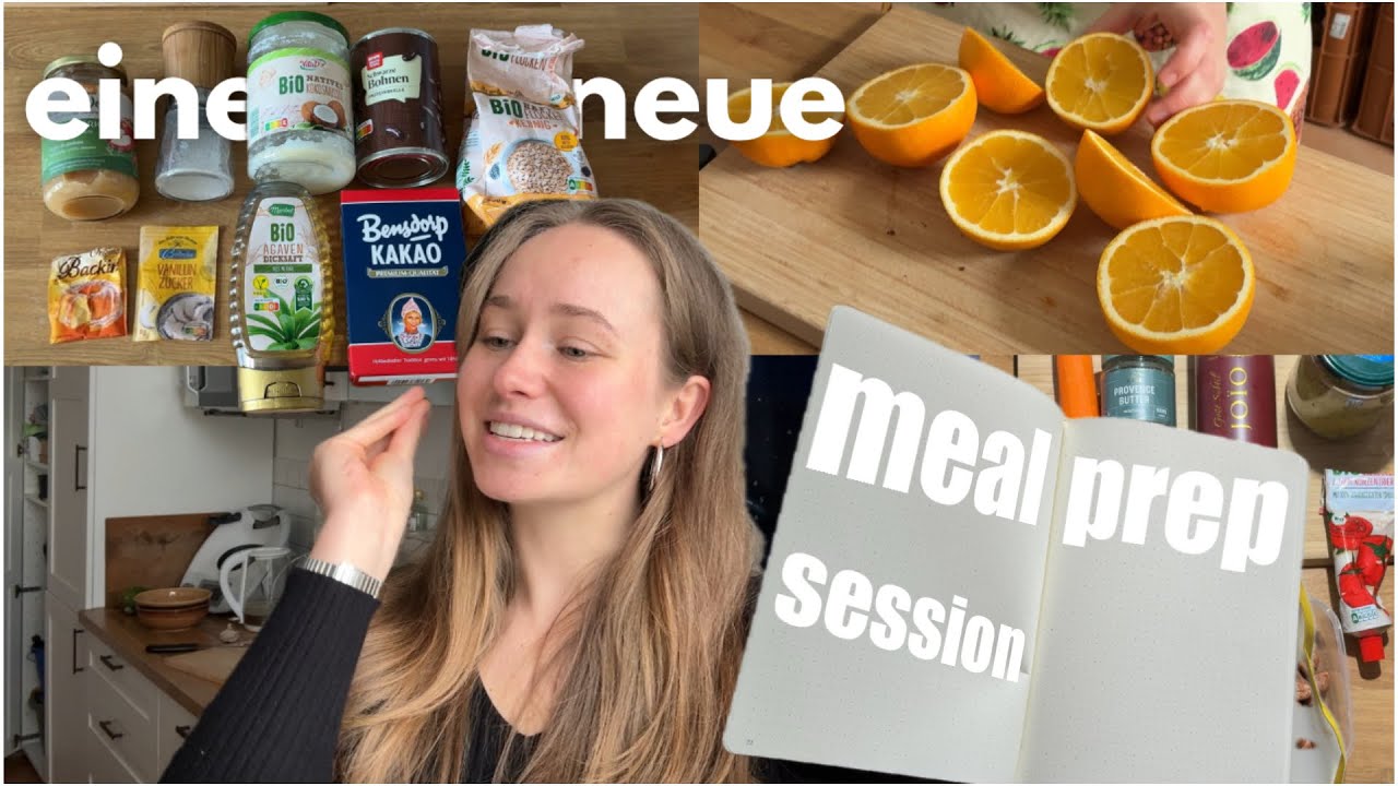 Neue Meal Prep Ideen - beste Veggie-Bolognese & Ingwershot (& Bohnen-Brownies??!)