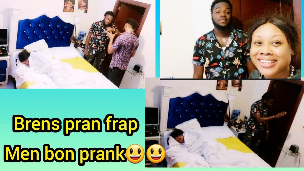 PRANK/ tayson soulem li kouchem...brens reaji😃