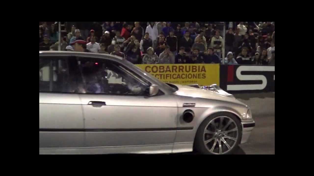 Lucas González presentación de su  BMW Turbo en La Copa de las Naciones 2012