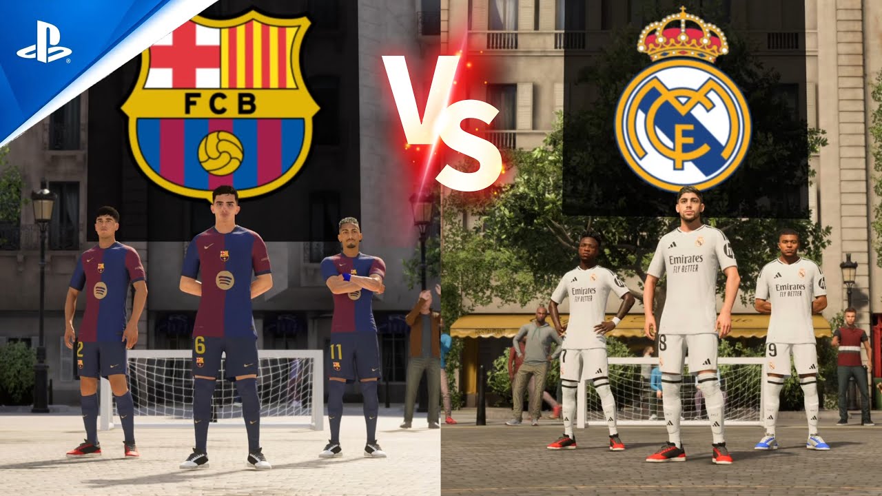 FC 26 VOLTA | Barcelona vs Real Madrid | PS5
