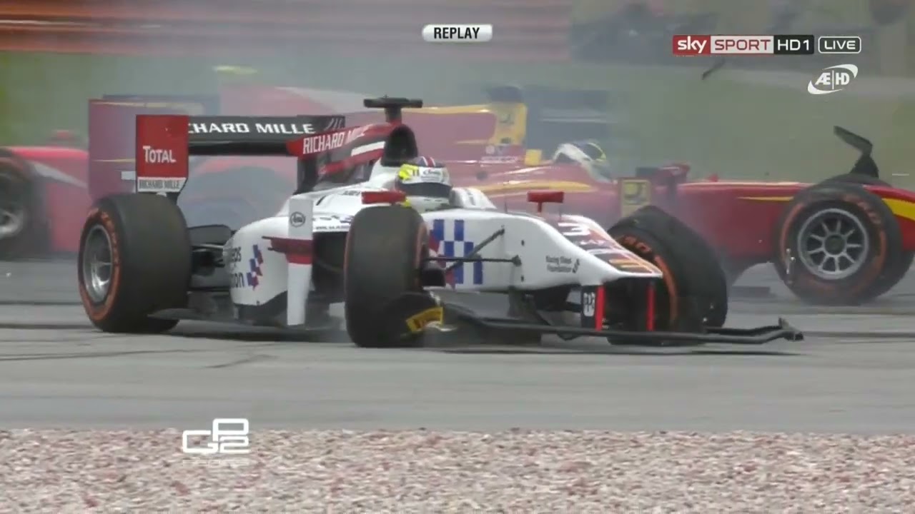 GP2 Crashes & Spins 2013 Compilation