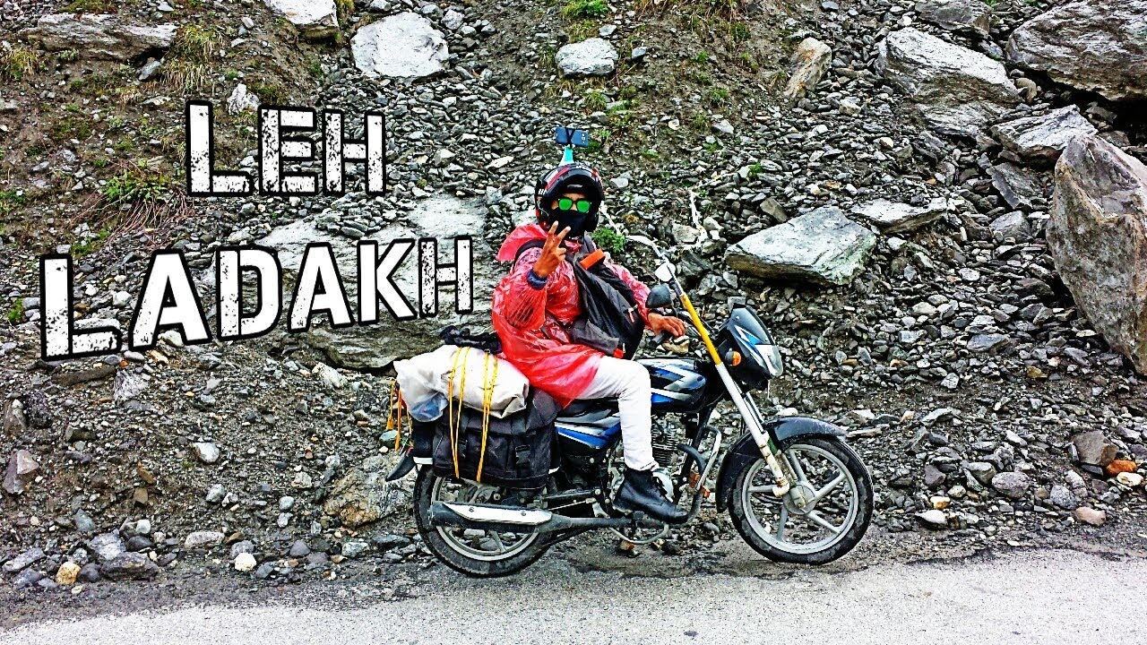 Leh ladakh  on 100cc @Lehexpress
