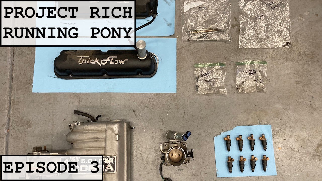 1989 Ford Mustang GT - Episode 3: Removing the Intake Manifold, Valve Covers, and Injectors