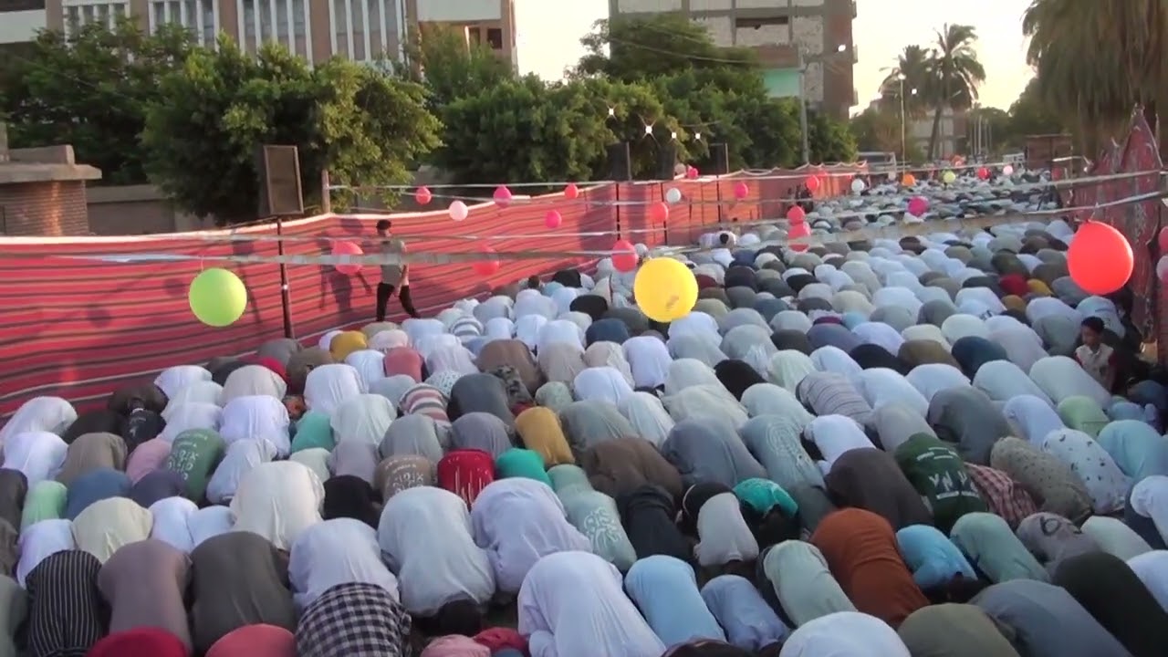 صلاة عيد الأضحى المبارك ٢٠٢٣م/ ١٤٤٤هجرية من مصلى العيد بقرية زهرة. الشيخ حمادة علي الشطيري