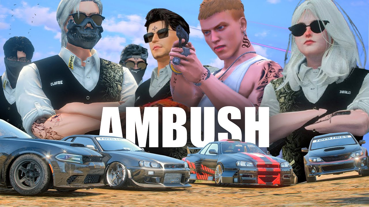 BIG WAR - KELUARGA CLAUDE DAN OCONNER DIKEPUNG ! GTA 5 ROLEPLAY
