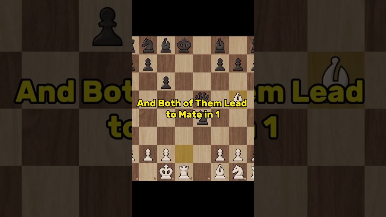 RETI&rsquo;S MATE! Insane Chess Puzzle! 🔥#shorts