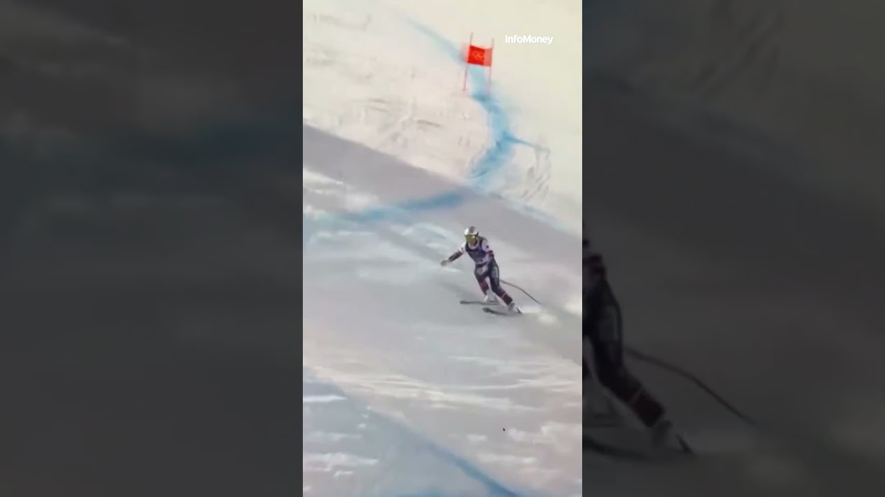 Atleta sofre queda grave e &eacute; retirada por helic&oacute;ptero nos Jogos de Inverno | InfoMoney News