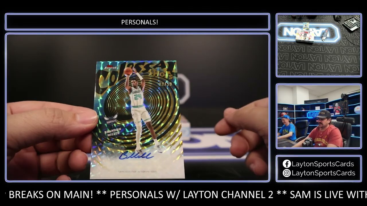 2 Boxes Of 25/26 FInest Basketball Delight For Jeffrey H