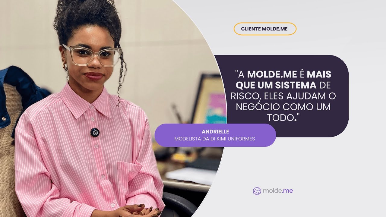 Confecção economiza tecido e aumenta eficiência com o sistema Molde.me