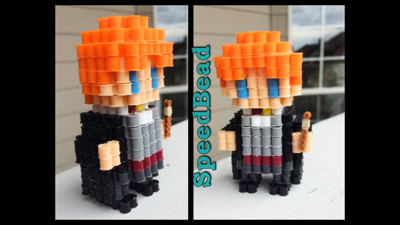 3D Perler Bead Ron!