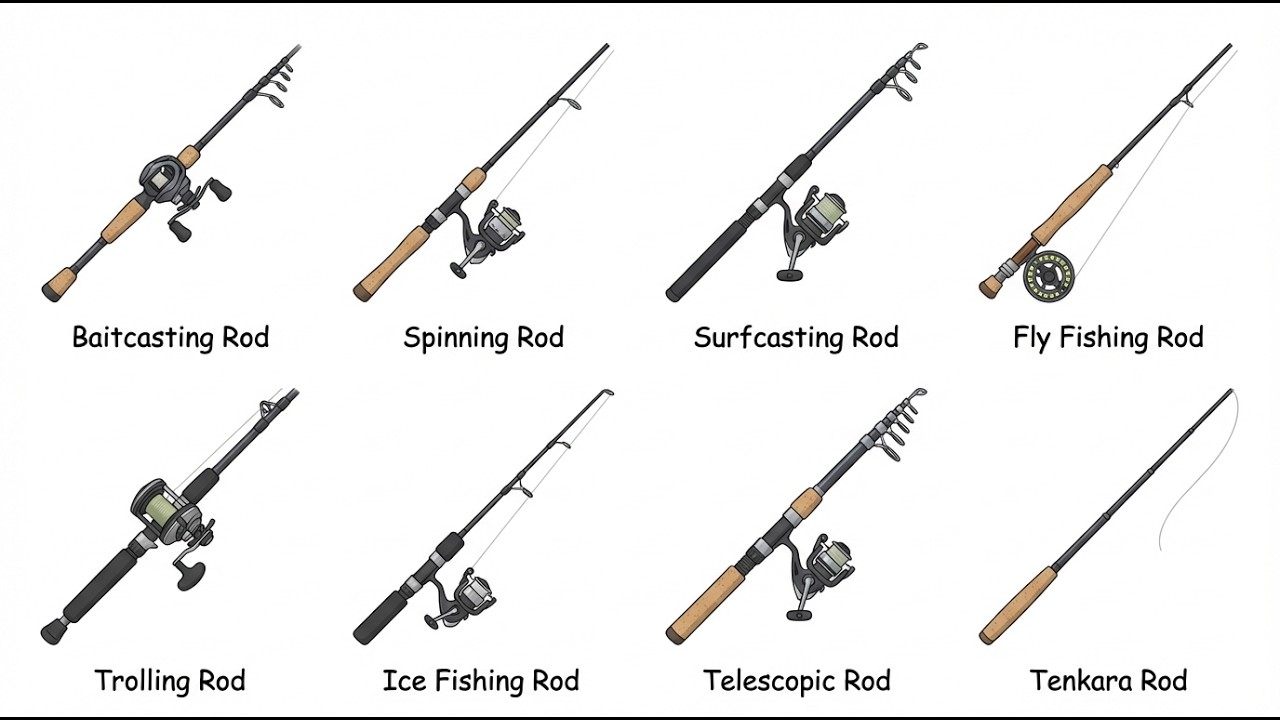 Every type of fishing ROD explained