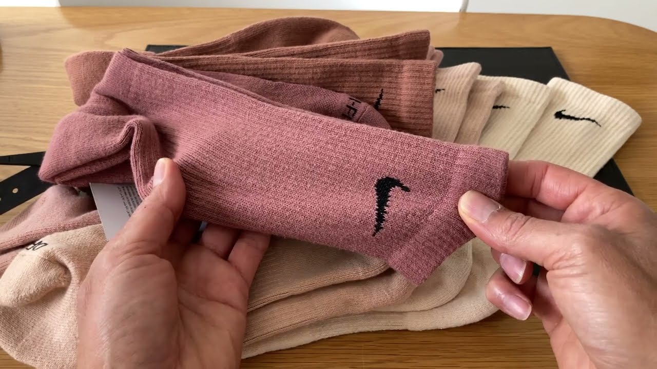 Watch before you buy Nike Everyday Plus Cushioned Crew Socks, multicolor, unboxing and review