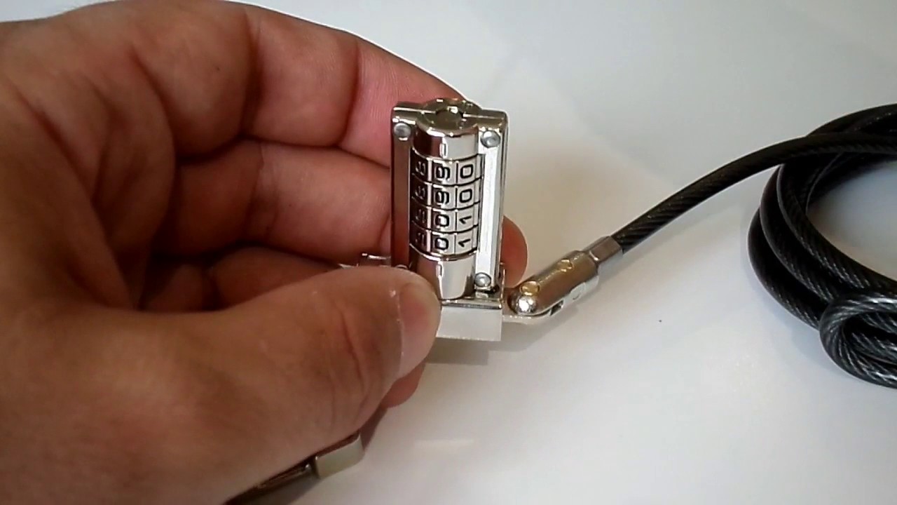 Noblelocks Wedge Combination Lock for DELL TZ05T. Tabframes review.