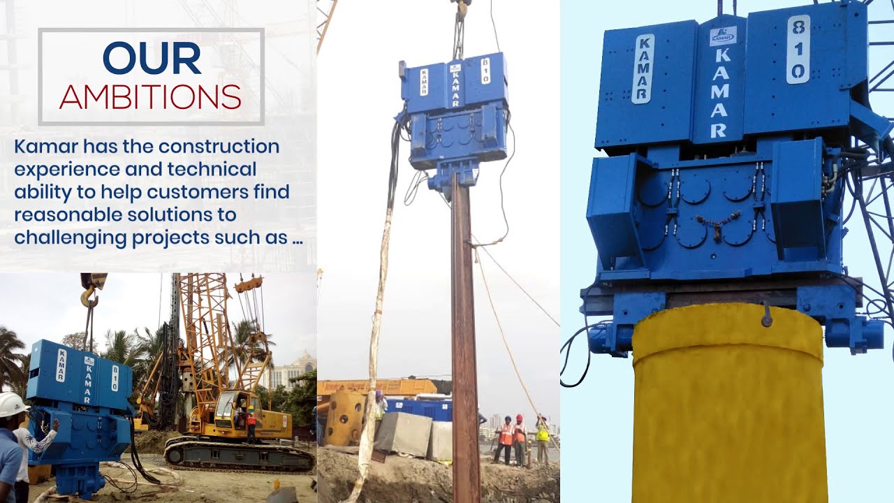 Sheet Piling Construction Work | Kamar Infrastructure