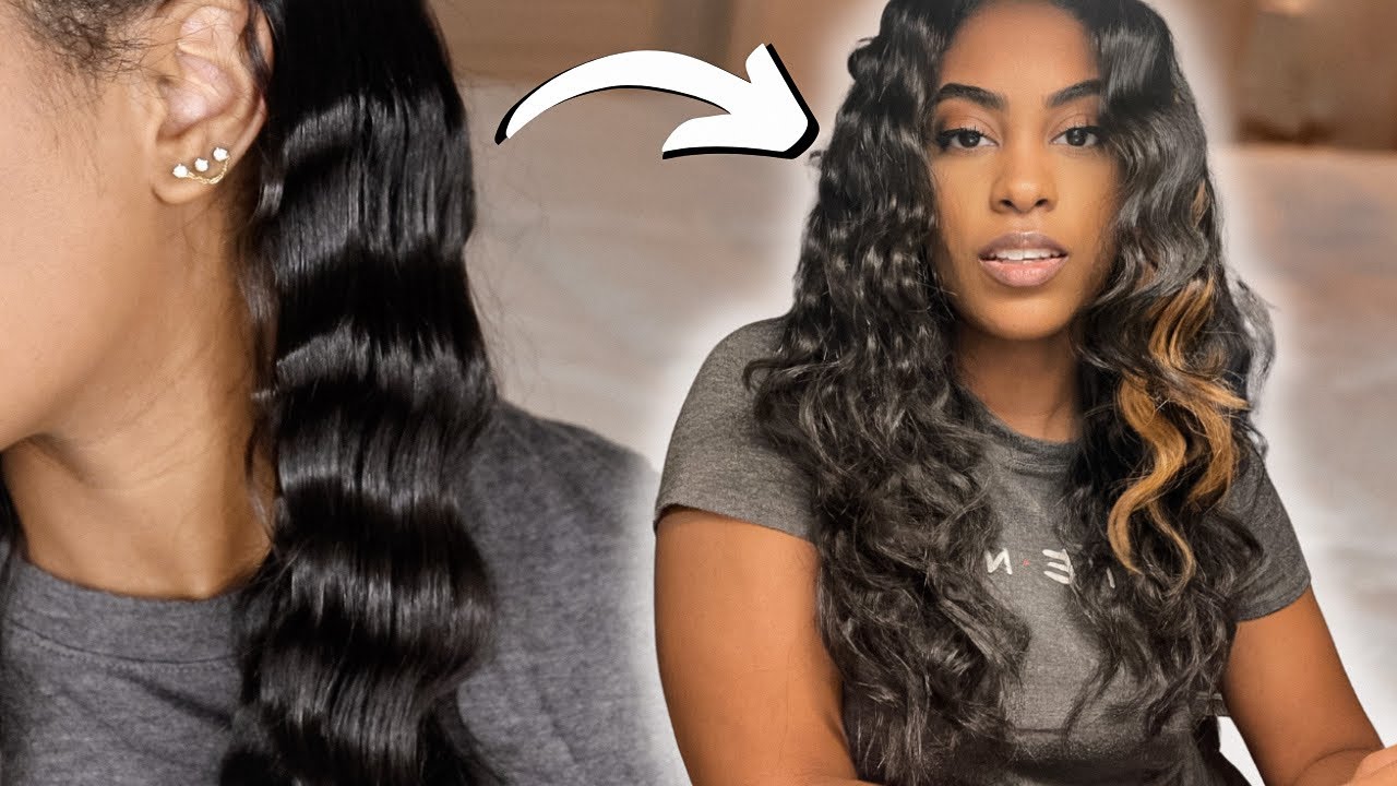 CRIMPING MY HAIR FOR THE FIRST TIME | How To Crimp Your Natural Hair |  Bed Head Wave Artist